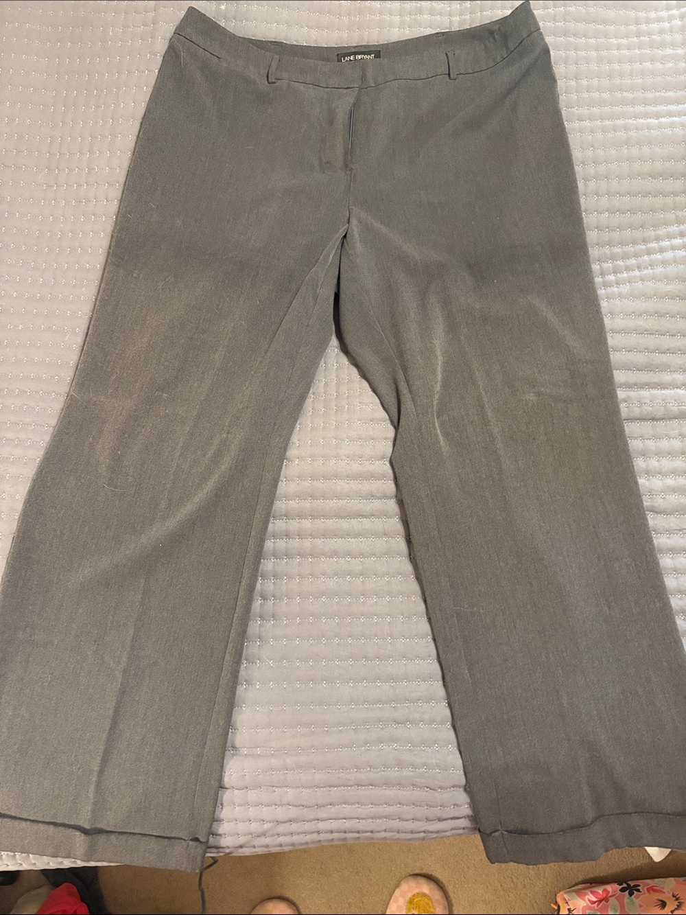 Lane Bryant Wide-Leg Trousers